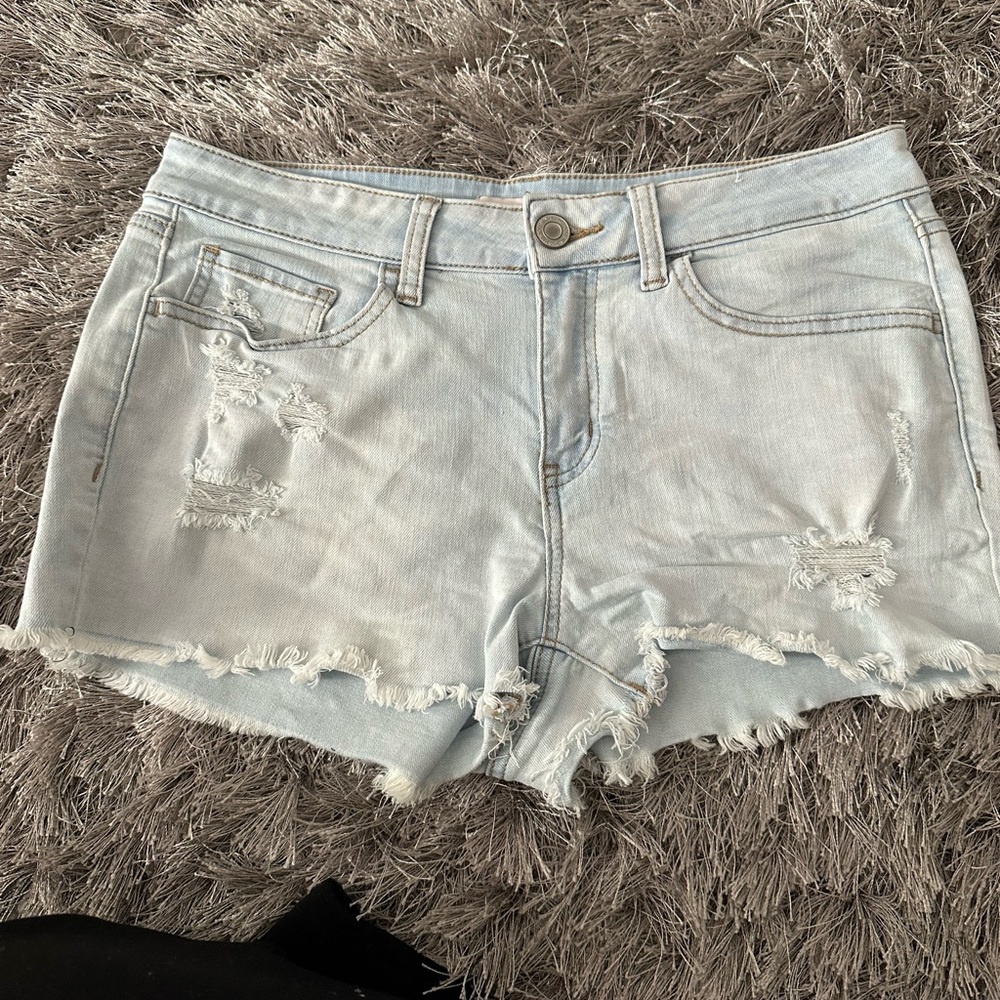 SO Light Blue Jean Shorts
